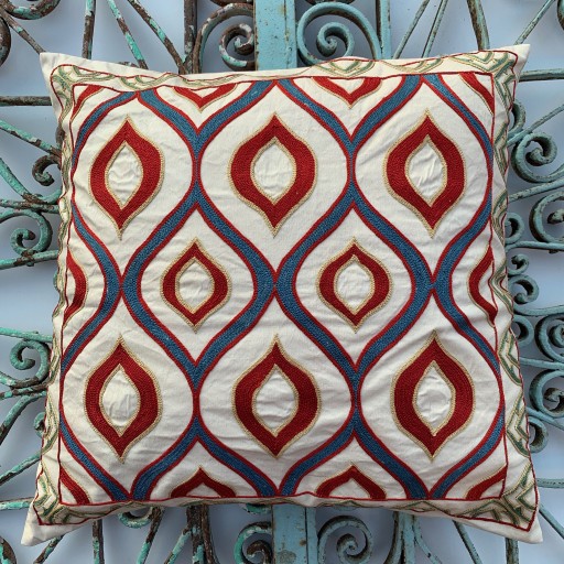 Suzani Silk Cushion-Szn005