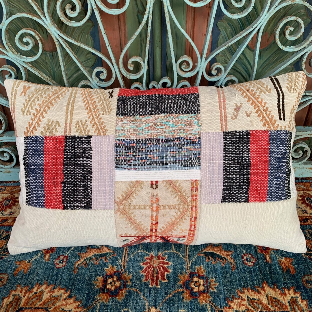 Vintage Patchwork Cushion-Pch009