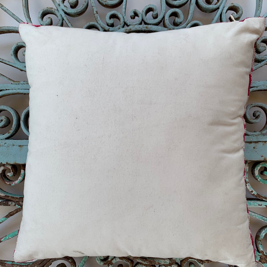 Handwoven Velvet Cushion-Vel001