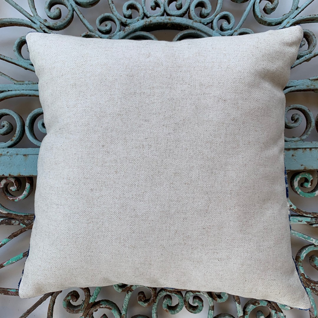 Handwoven Velvet Cushion-Vel003