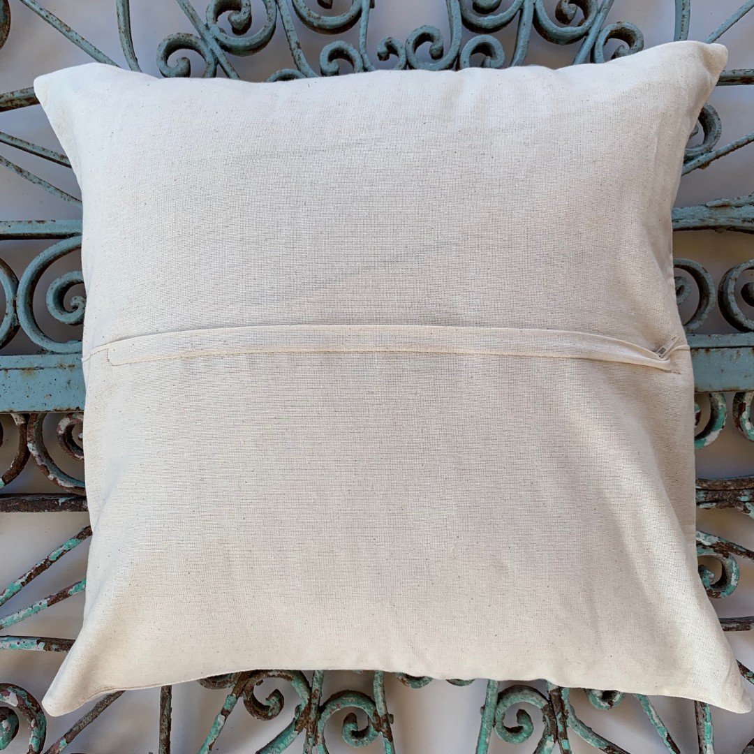Suzani Silk / Cotton Cushion-Slc008