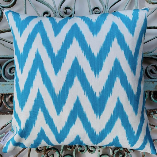 Ikat Silk Cushion-Ikt010