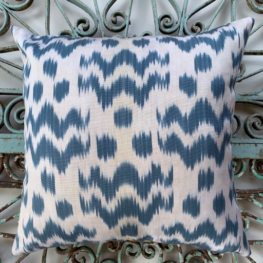 Ikat Silk Cushion-Ikt012