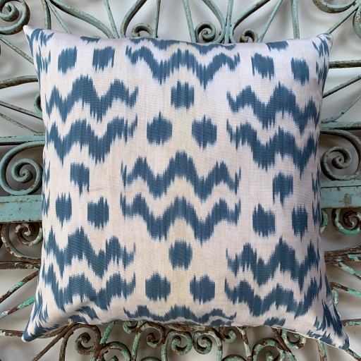 Ikat Silk Cushion-Ikt014