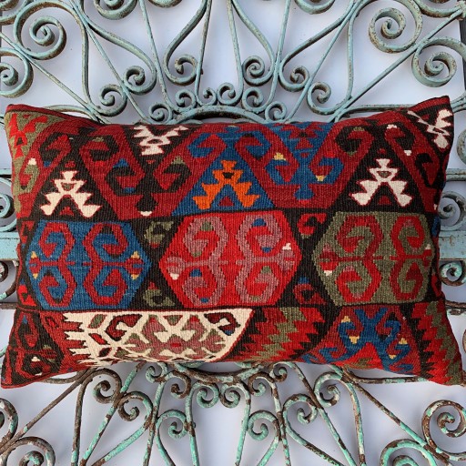 Vintage Kilim Cushion-Klm001