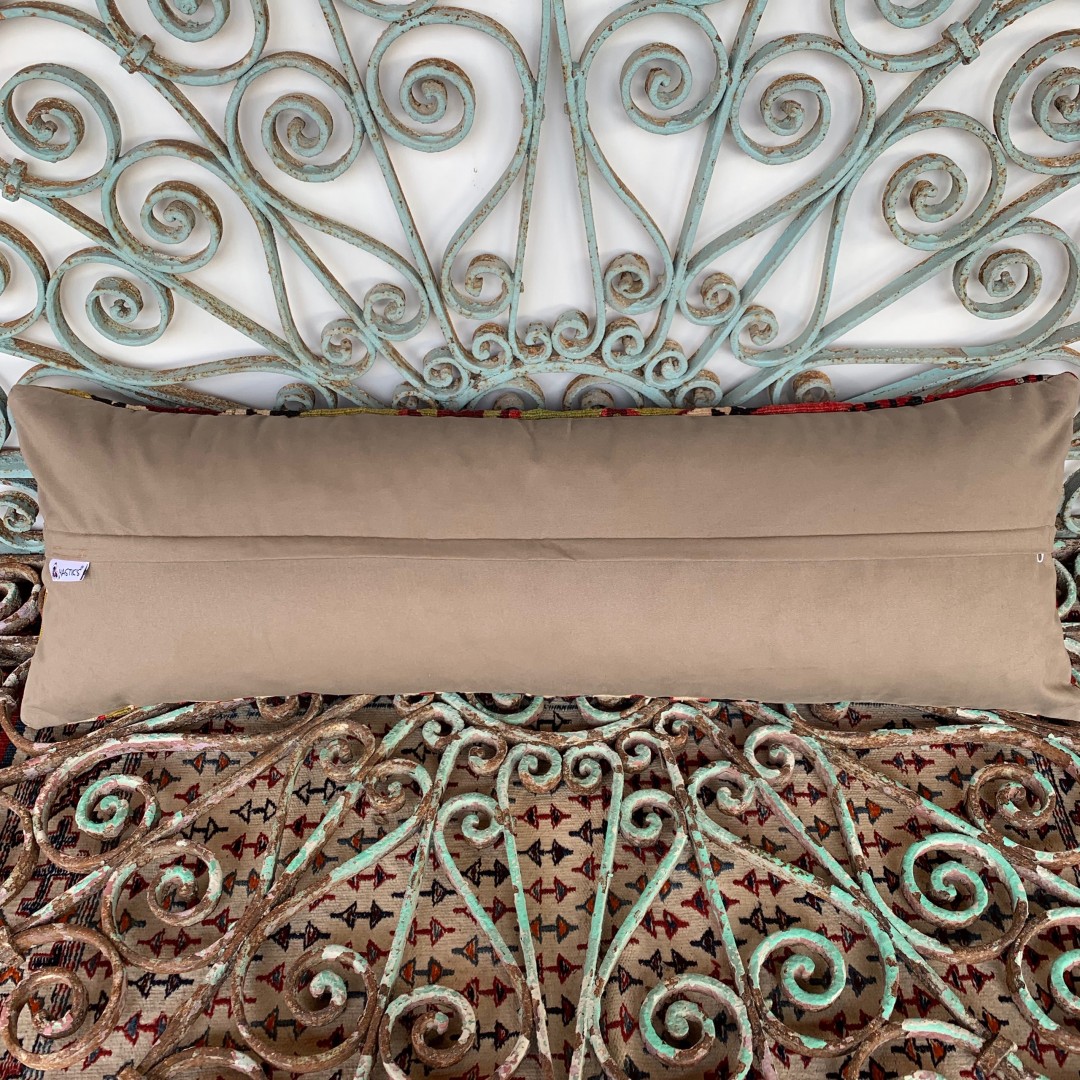 Vintage Bolster Kilim Cushion-Bls019