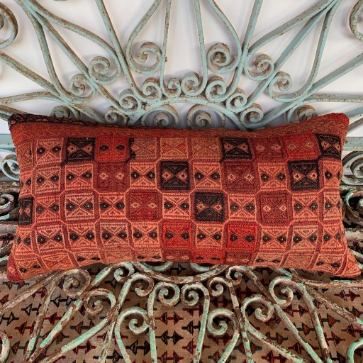 Vintage Bolster Kilim Cushion-Bls033