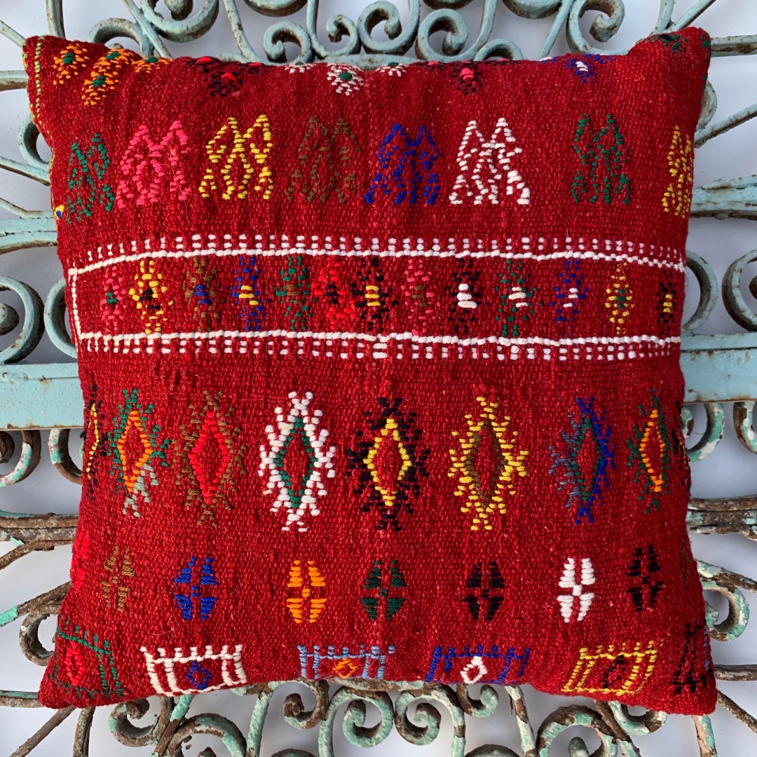 Vintage Kilim Cushion-Klm002