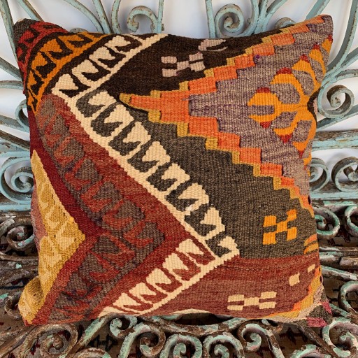 Vintage Kilim Cushion-Klm009