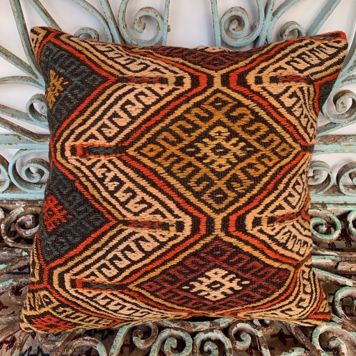 Vintage Kilim Cushion-Klm19