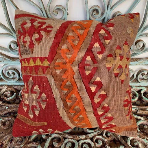 Vintage Kilim Cushion-Klm020