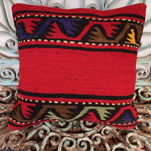 Vintage Kilim Cushion-Klm021