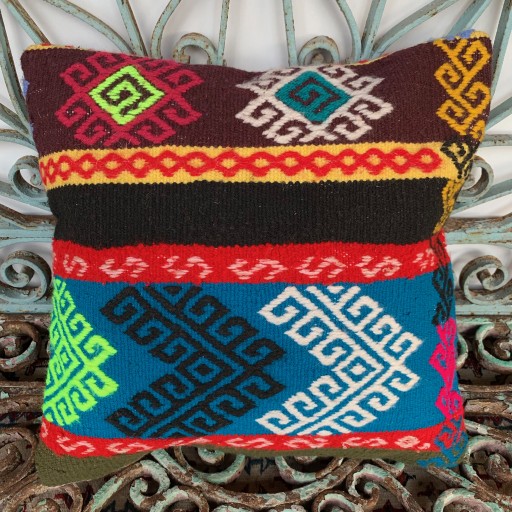 Vintage Kilim Cushion-Klm026