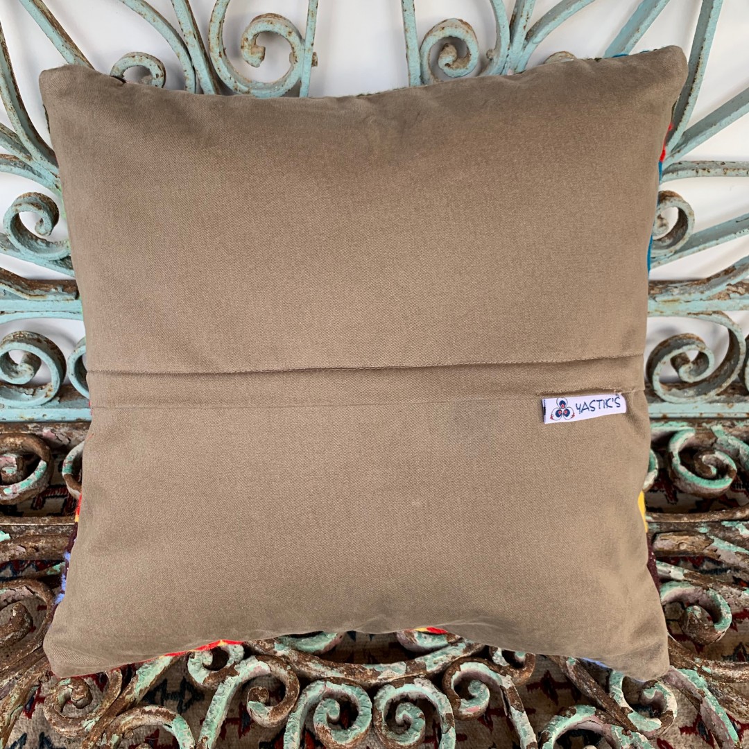 Vintage Kilim Cushion-Klm026