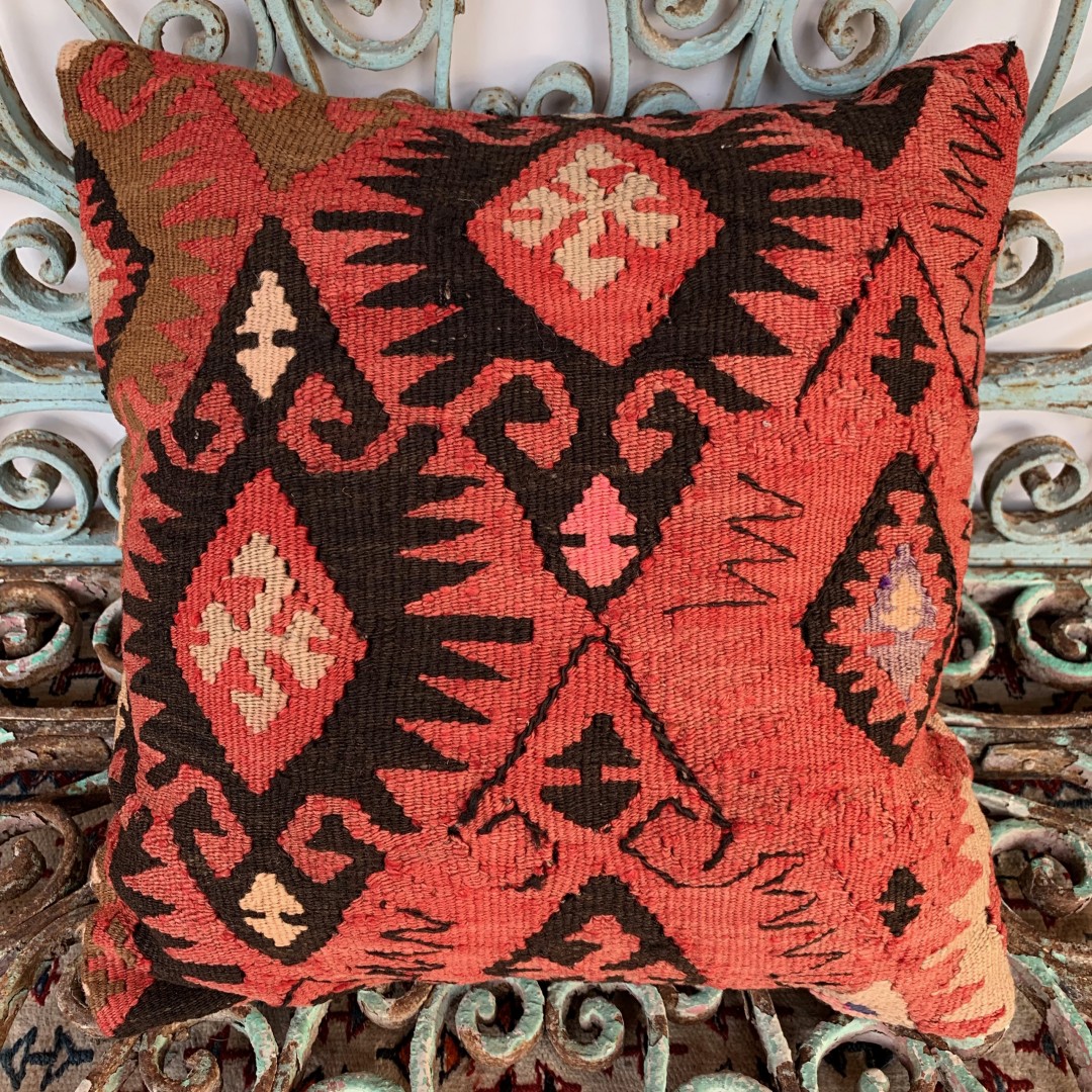 Vintage Kilim Cushion-Klm030