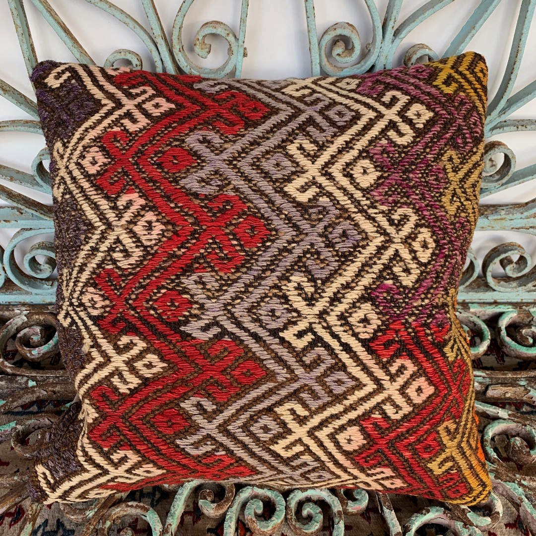 Vintage Kilim Cushion-Klm033