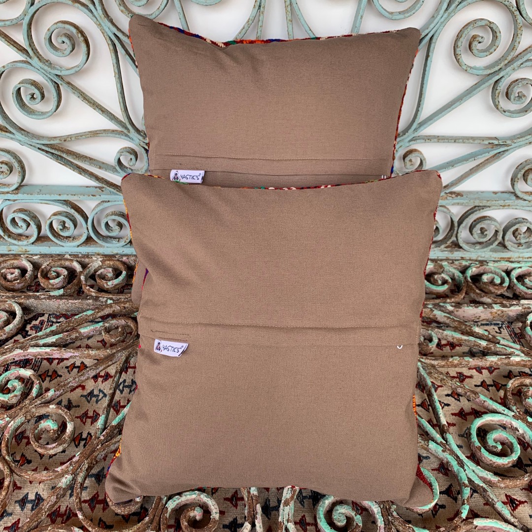 Vintage Combined Kilim Cushions-Cmb006