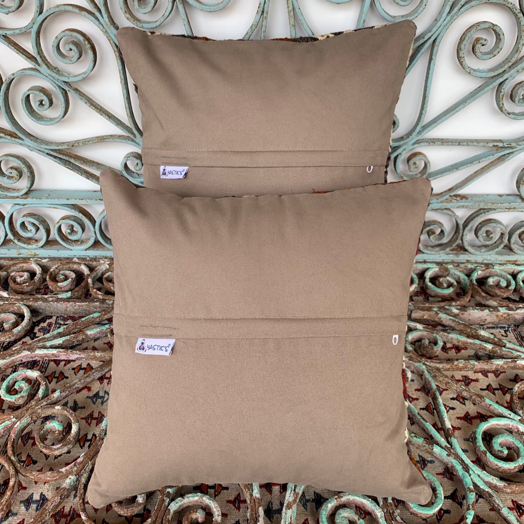 Vintage Combined Kilim Cushions-Cmb007