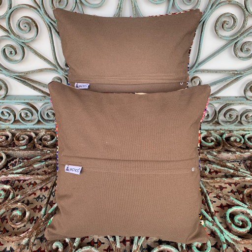 Vintage Combined Kilim Cushions-Cmb008