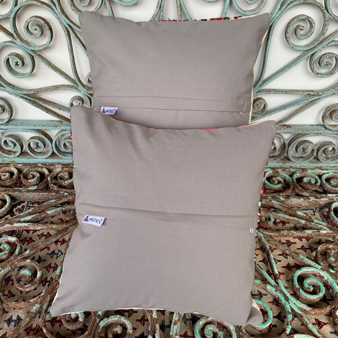 Vintage Combined Kilim Cushions-Cmb013