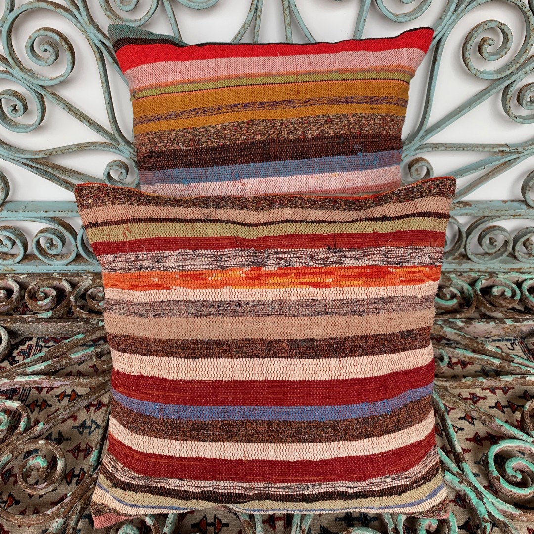 Vintage Combined Kilim Cushions-Cmb022