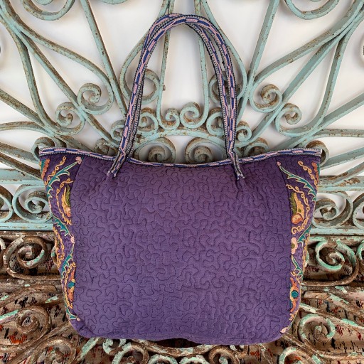 Suzani Silk Bag-Bag029