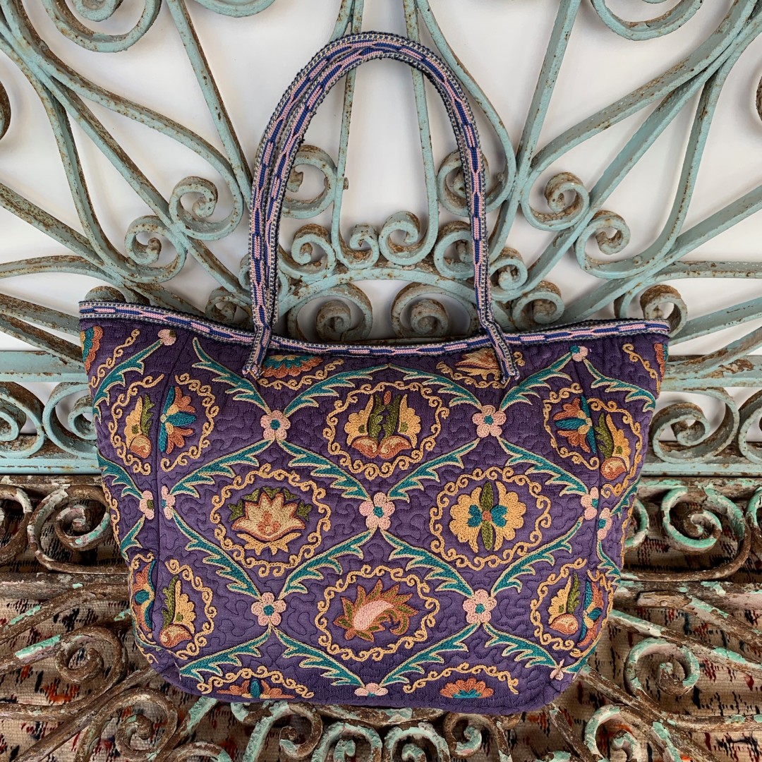 Suzani Silk Bag-Bag029