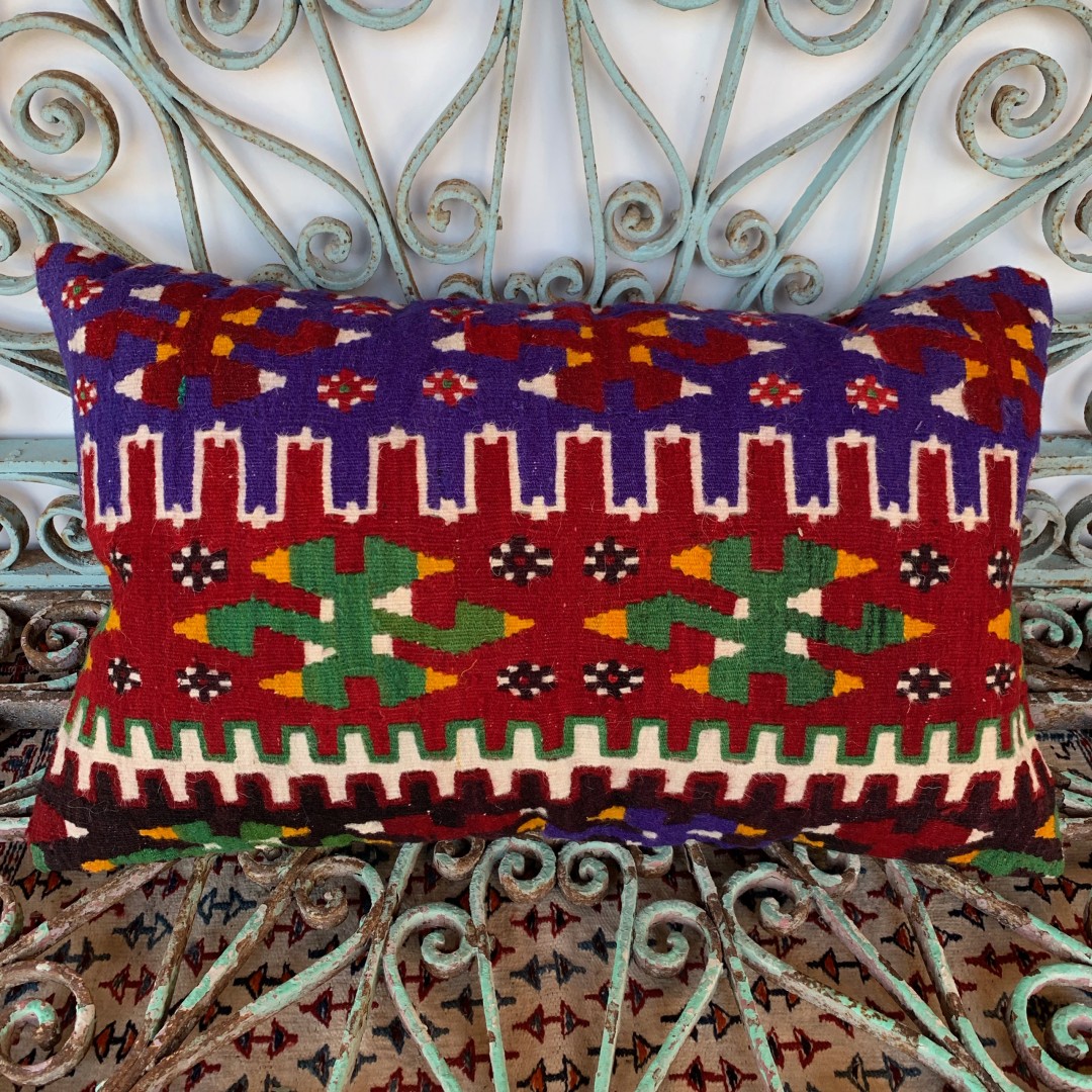 Vintage Kilim Cushion-Klm064