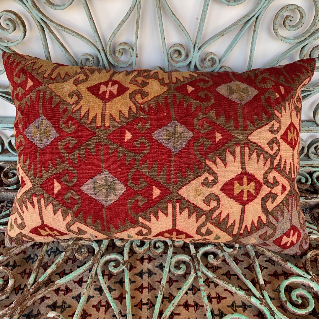 Vintage Kilim Cushion-Klm070