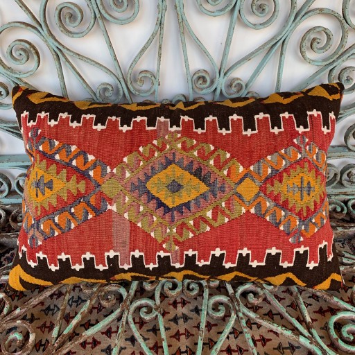 Vintage Kilim Cushion-Klm076