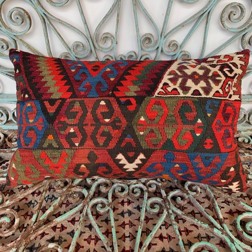 Vintage Kilim Cushion-Klm081