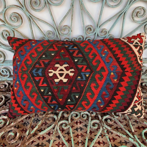 Vintage Kilim Cushion-Klm082