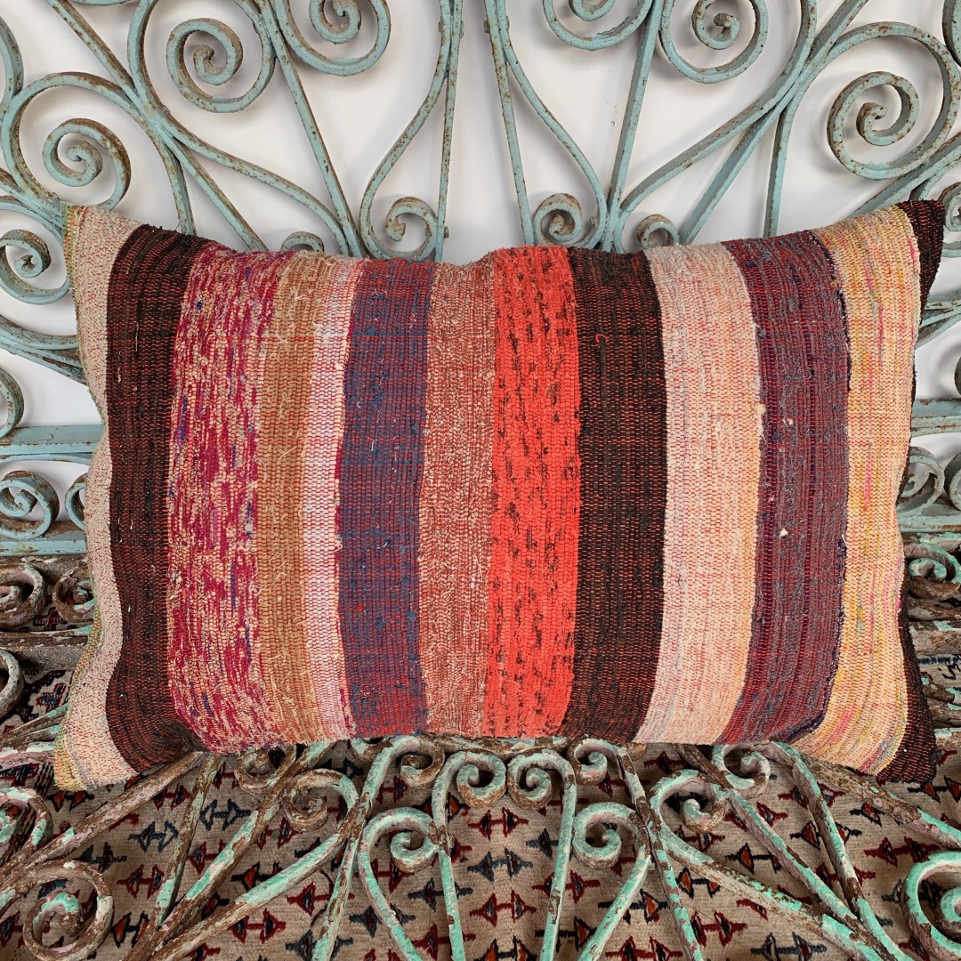Vintage Kilim Cushion-Klm096