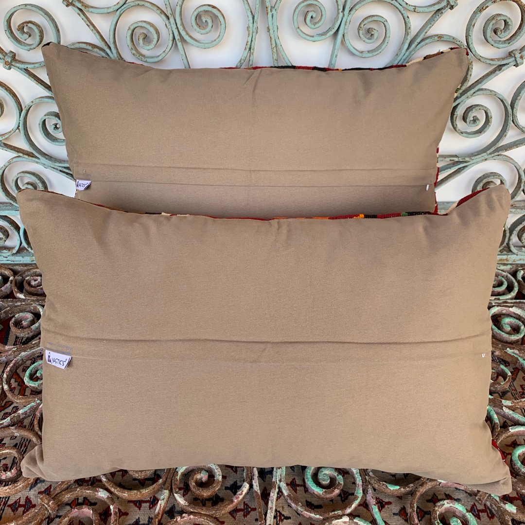 Vintage Combined Kilim Cushions-Cmb050