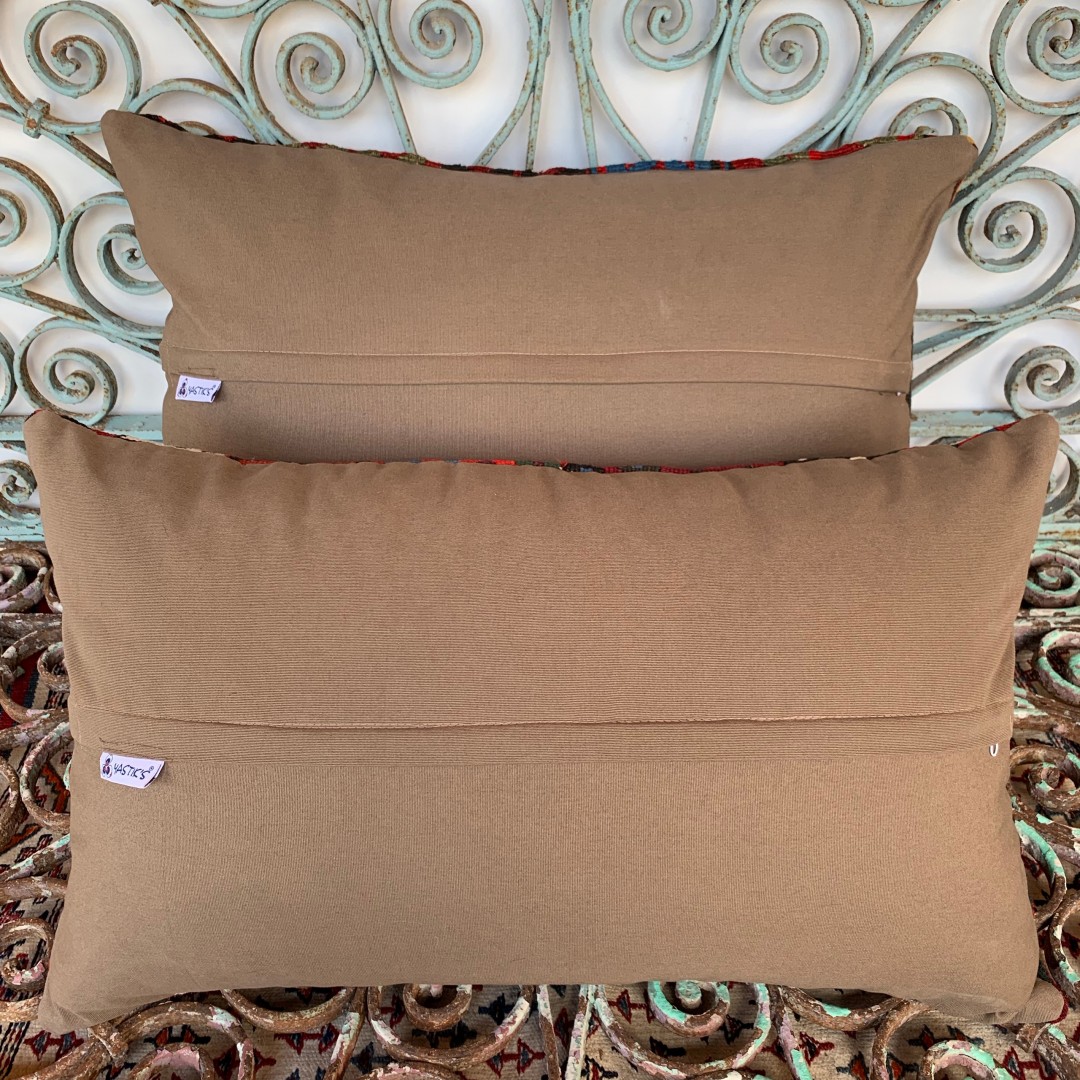 Vintage Combined Kilim Cushions-Cmb053