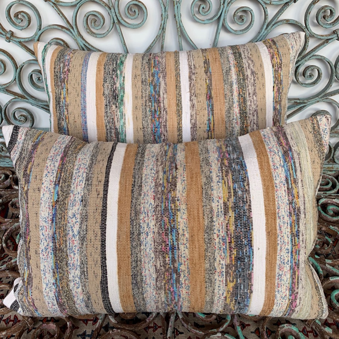 Vintage Combined Kilim Cushions-Cmb056