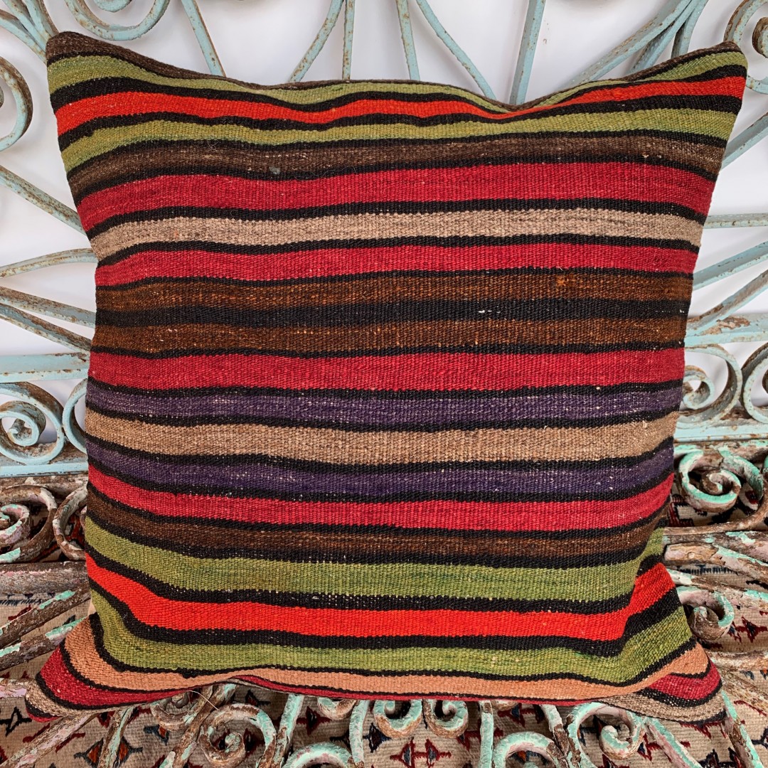 Vintage Kilim Cushion-Klm110