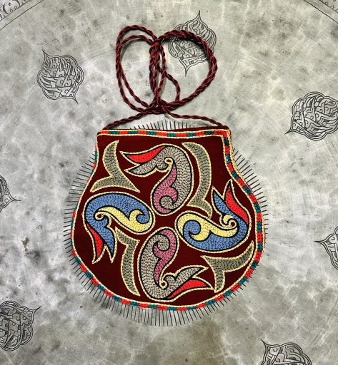 Hand Embroidered Silk Bag-Bag025